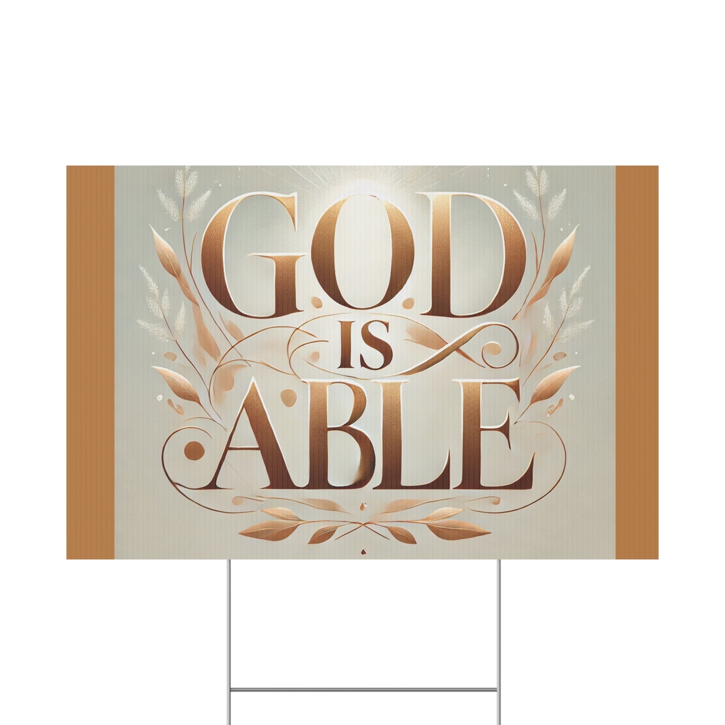 Plastic Yard Sign