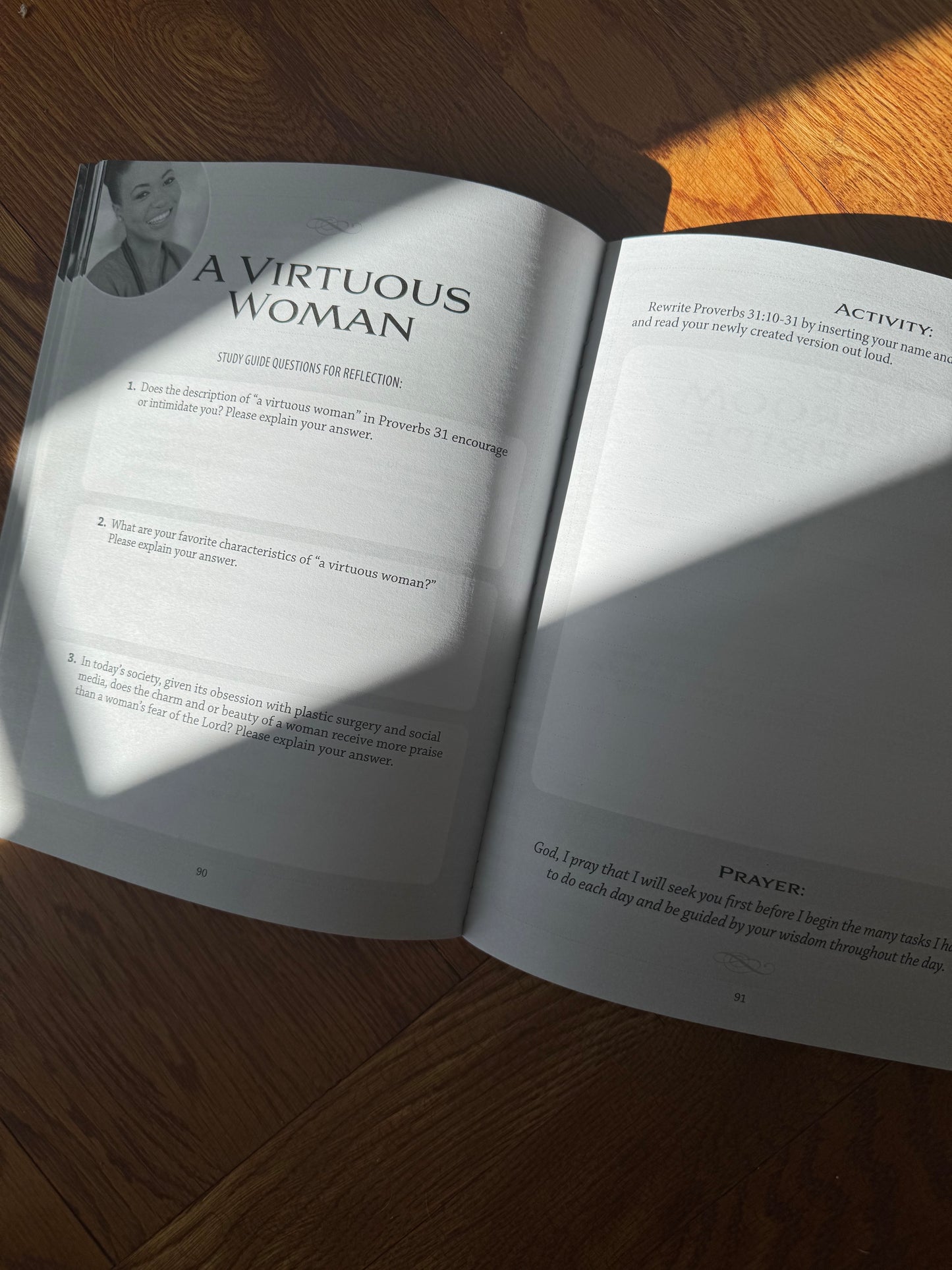 1 Workbook + 1 Book + 1 Paperback Bible