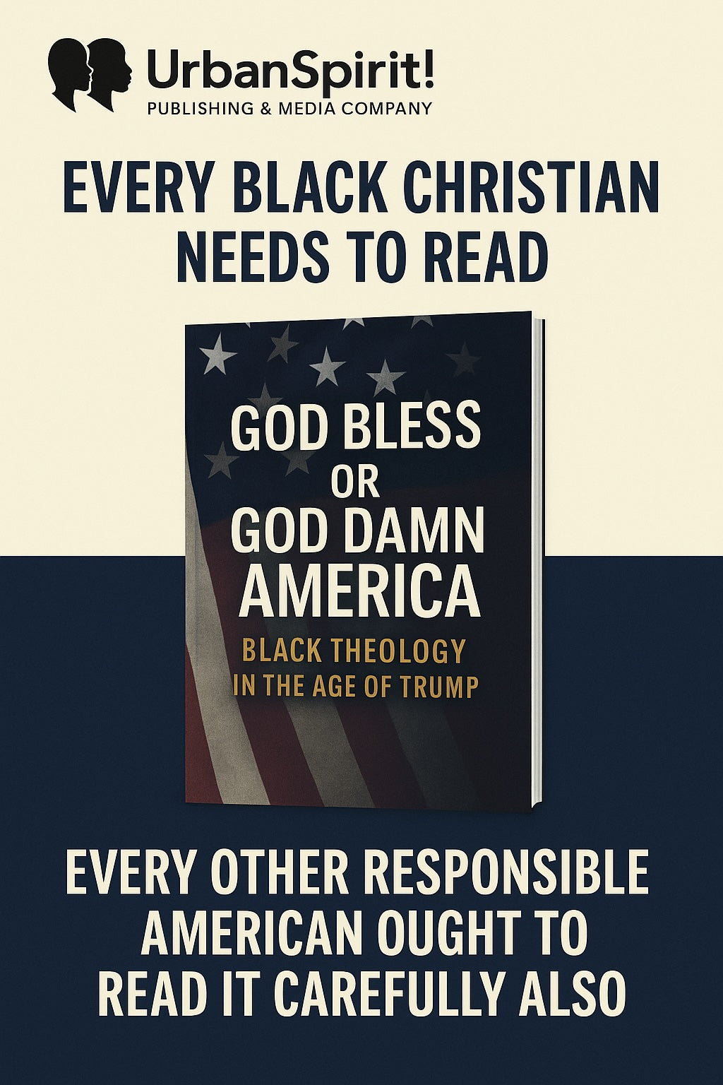 God Bless or God Damn America - A Prophetic Call for America’s Soul - 16 pt large print