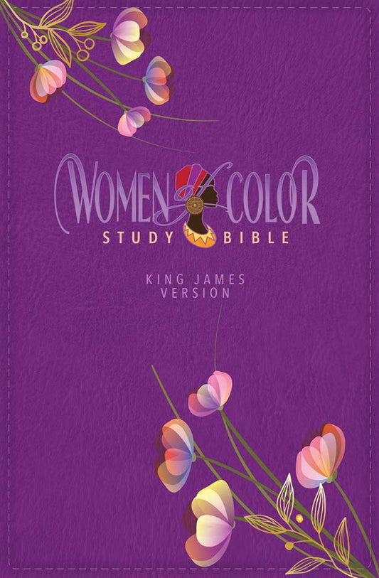 Women of Color Study Bible - Purple